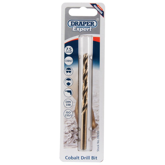 Draper Tools Expert 7.5mm HSS Cobalt Drill