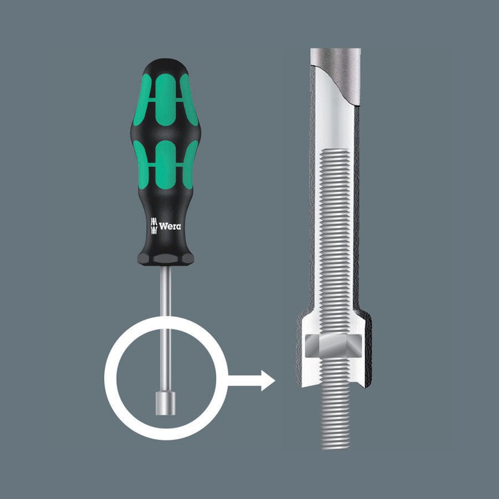 Wera 395 Hollow Shaft Nutdriver 10x90mm 029465