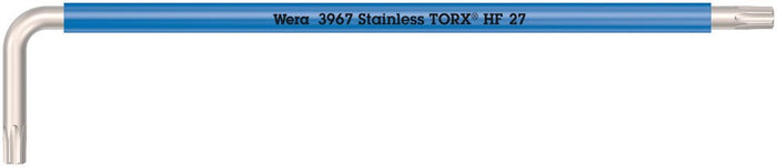 Wera 3967 TorxÂ® L-Key Multicolour With Holding Function Long TX27x172mm 022686