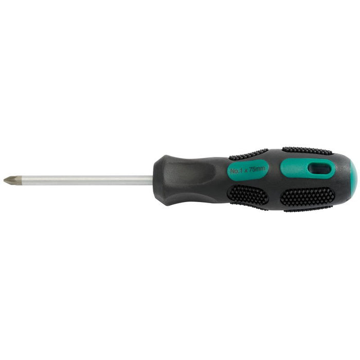 Draper Tools Expert No.1 x 75mm PZ Type Screwdriver