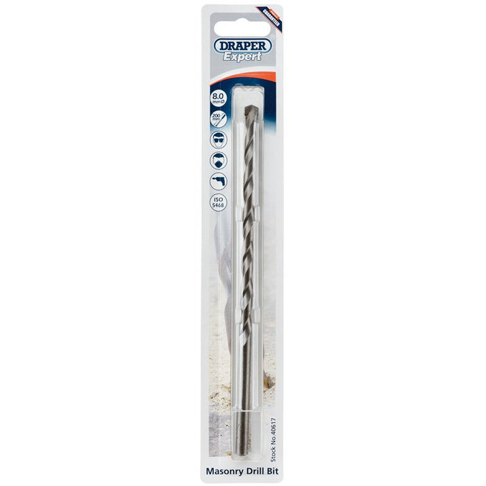 Draper Tools Expert 8 x 200mm Masonry Drill Bit