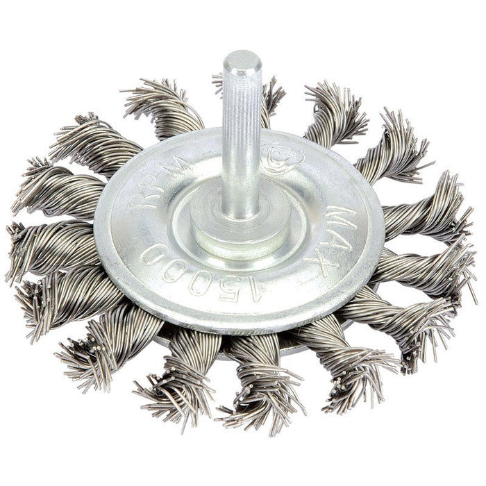 Draper Tools Twisted Wire Wheel (75mm)