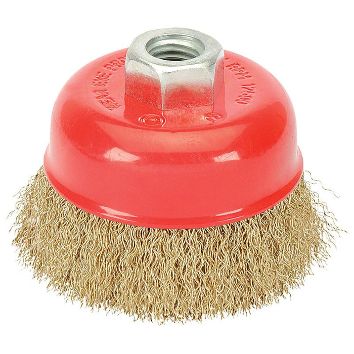 Draper Tools 60mm x M14 Crimped Wire Cup Brush