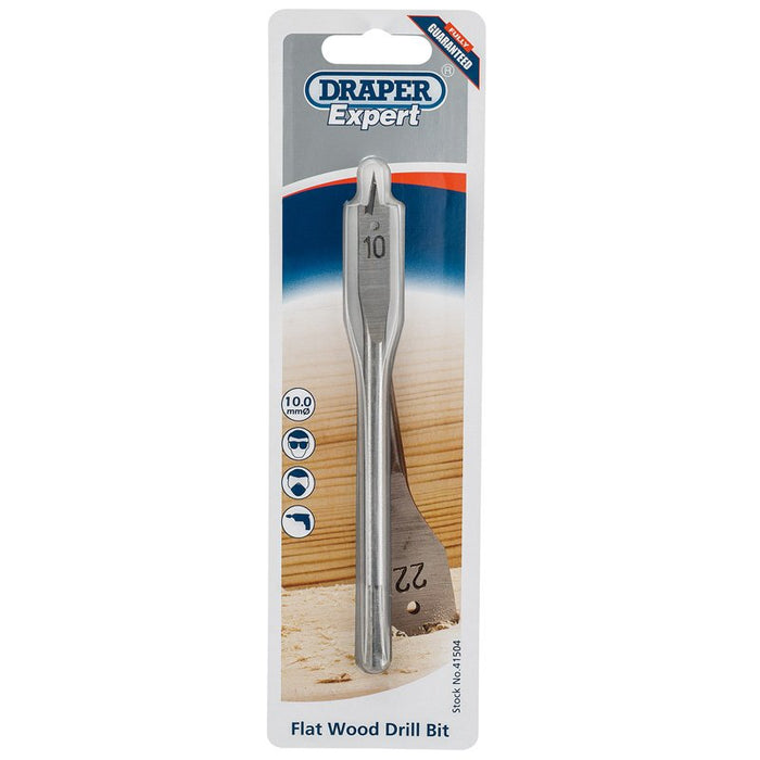 Draper Tools Expert 10.0mm Flat Wood Bit