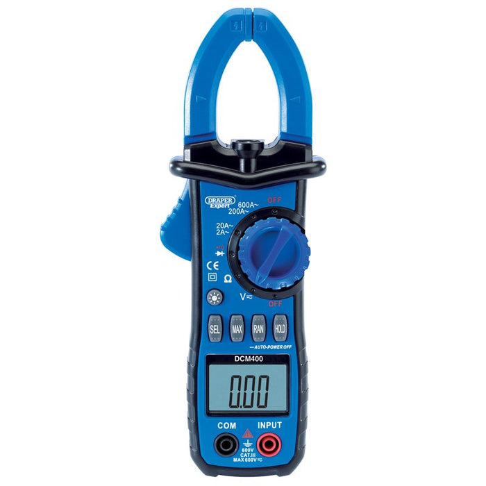 Draper Tools Digital Clamp Meter (Manual-Ranging)