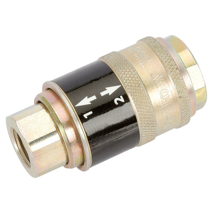 Draper Tools 1/4 BSP Female Parallel Safeflow Air Line Coupling
