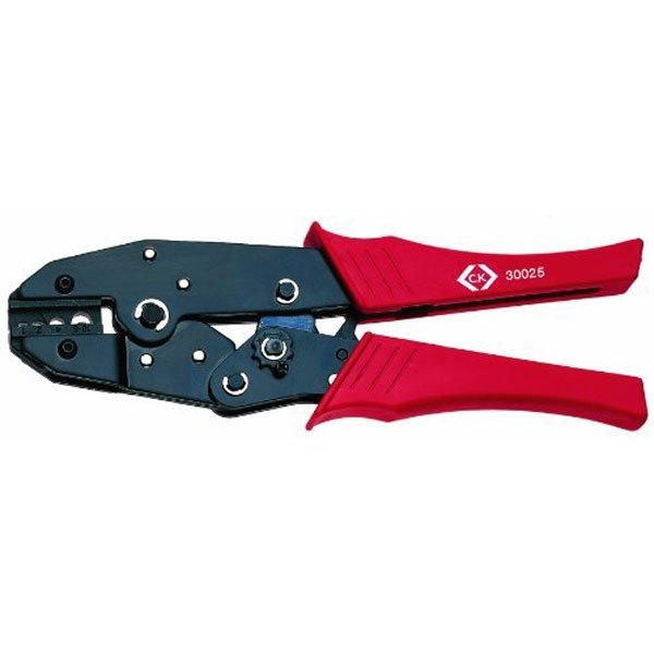 CK Tools 430025 Ratchet Crimping Pliers 1.5-10.0mm, Non-Insulated Terminals