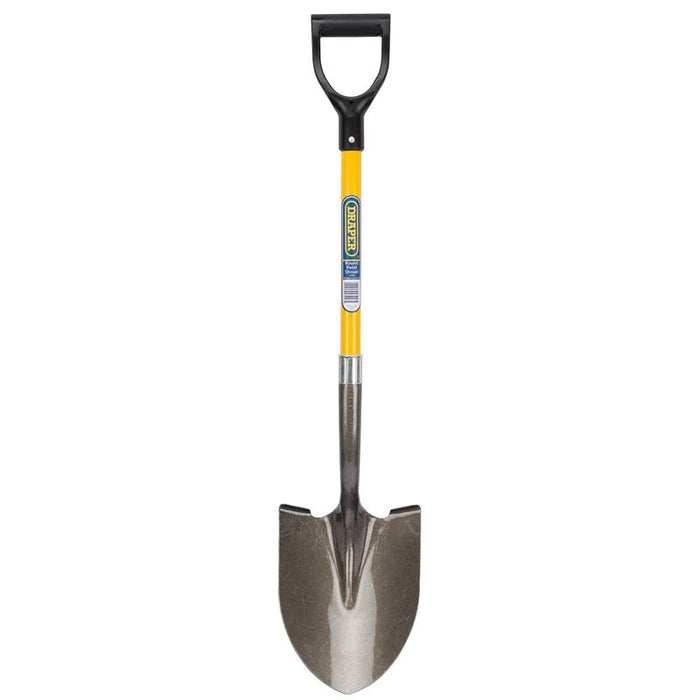 Draper Tools Round Point Shovel with Fibreglass Shaft