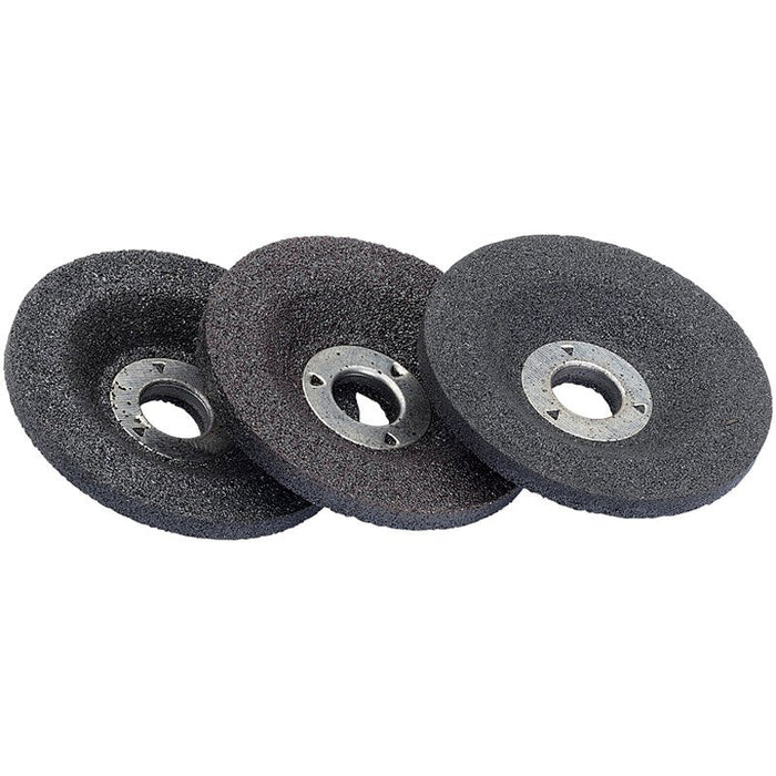 Draper Tools 50 x 9.6 x 4.0mm Depressed Centre Metal Grinding Wheel Grade A60-Q-Bf for 47570