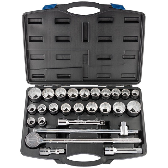 Draper Tools 3/4 Sq. Dr. Combined MM/AF Socket Set (26 Piece)
