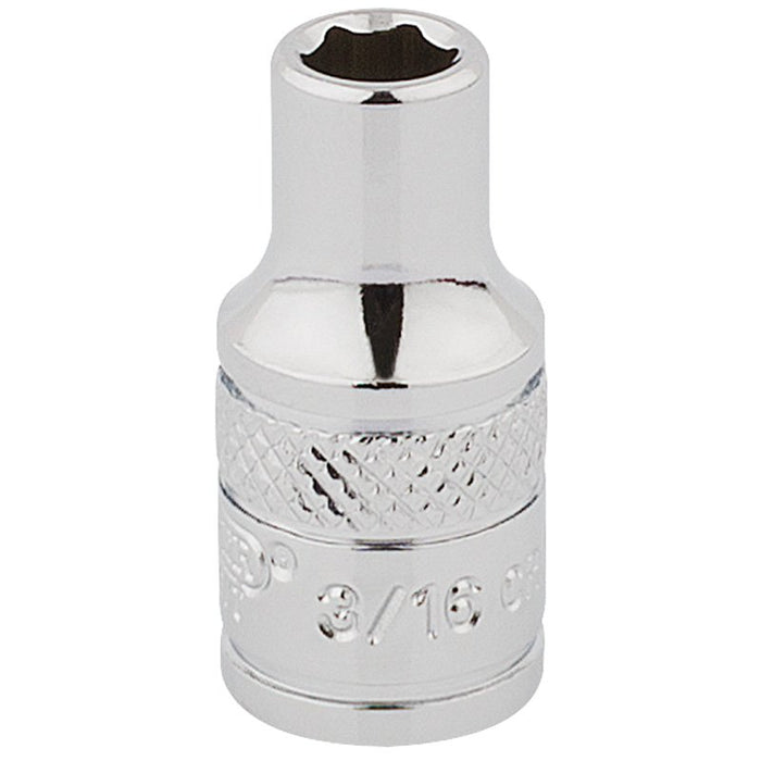 Draper Tools 1/4 Square Drive Hi-Torq® 6 Point Socket (3/16)