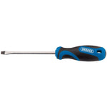 Draper Tools 5.0 x 100mm Plain Slot Screwdriver with Soft Grip Handles