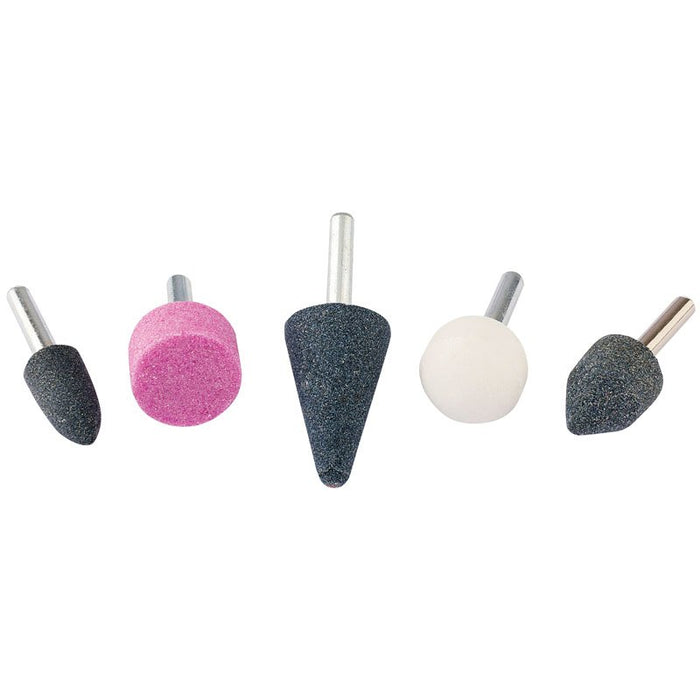 Draper Tools 6mm Shank Mounted Grinding Point Set (5 Piece)