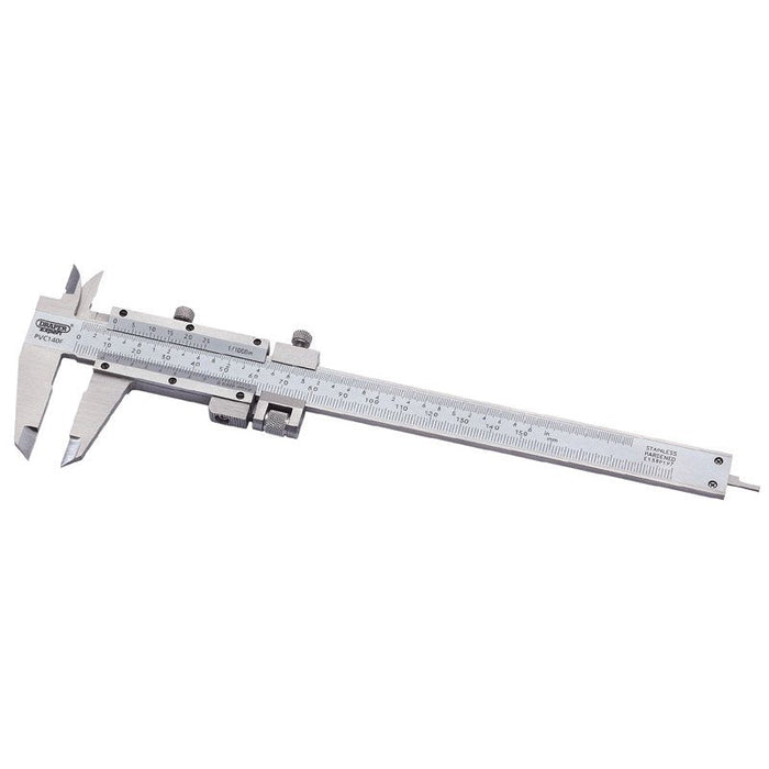 Draper Tools Expert 0 - 140mm Vernier Caliper with Fine Adjustment