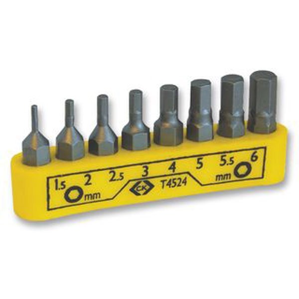 CK Bit Clip Hexagon Set Of 8