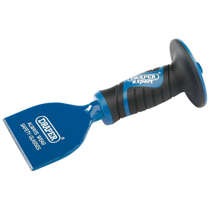 Draper Tools Expert 225mm Brick Bolster with Soft Grip Hand Guard