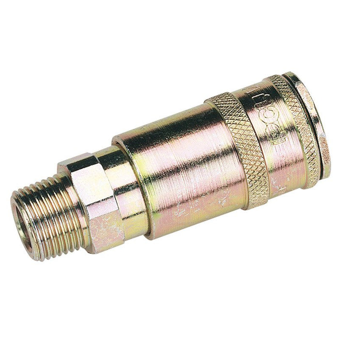 Draper Tools 3/8 BSP Taper Male Thread Vertex Air Coupling