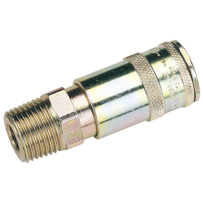 Draper Tools 1/2 BSP Taper Male Thread Vertex Air Coupling