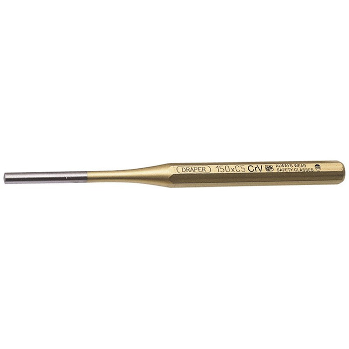 Draper Tools Expert 5mm x 150mm Octagonal Parallel Pin Punch