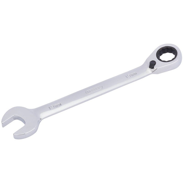 Draper Tools 19mm Draper Hi-Torq® Metric Reversible Ratcheting Combination Spanner