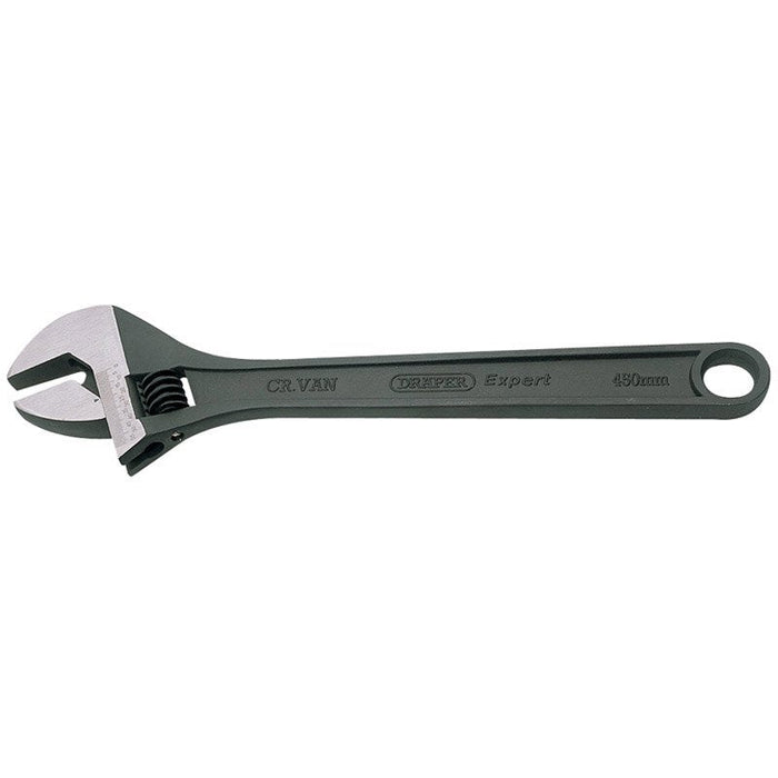 Draper Tools Expert Crescent-Type Adjustable Wrench with Phosphate Finish