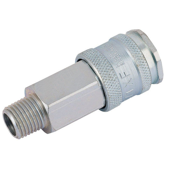 Draper Tools Euro Coupling Male Thread 1/4 BSP Parallel
