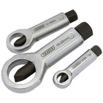 Draper Tools 9mm - 22mm Capacity Nut Splitter Set (3 Piece)