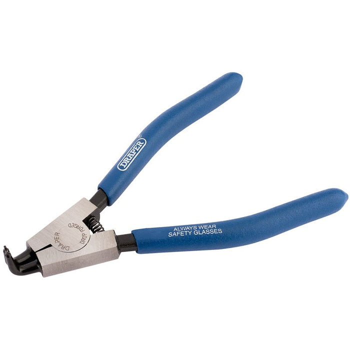 Draper Tools 125mm External Circlip Pliers with 90&deg; Tips