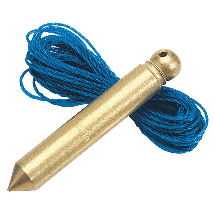 Draper Tools Plumb Bob with 5M (Approx) Nylon Line