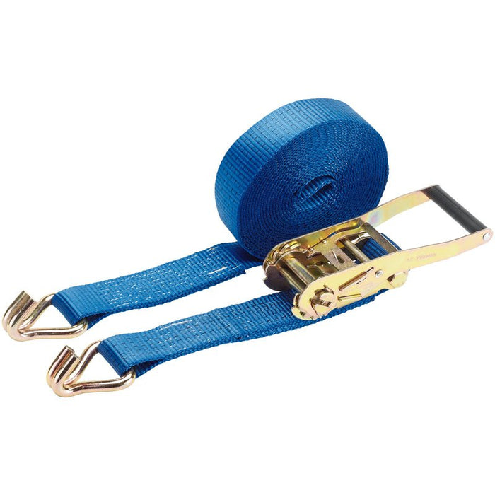 Draper Tools 2500kgRatchet Tie Down Strap (8M x 50mm)