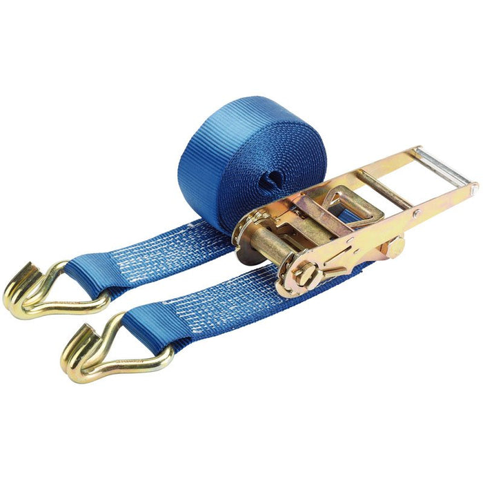 Draper Tools 5000kg Ratchet Tie Down Strap (8M x 75mm)