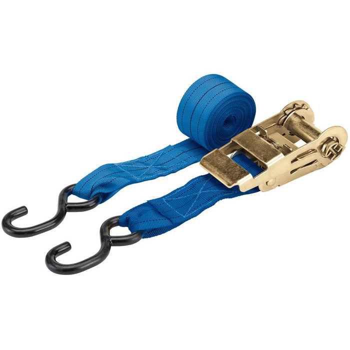 Draper Tools 1000kg Ratcheting Tie Down Straps (5.4M x 50mm)
