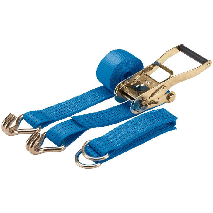 Draper Tools 2500kg Ratcheting Vehicle Tie Down Straps