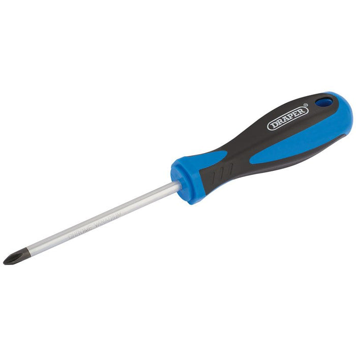 Draper Tools Cross Slot Screwdriver  (No.2  x 100mm)