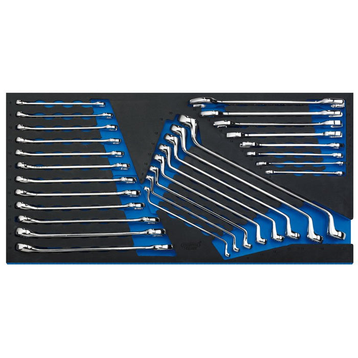 Draper Tools Spanner Set in Full Drawer EVA Insert Tray (28 Piece)