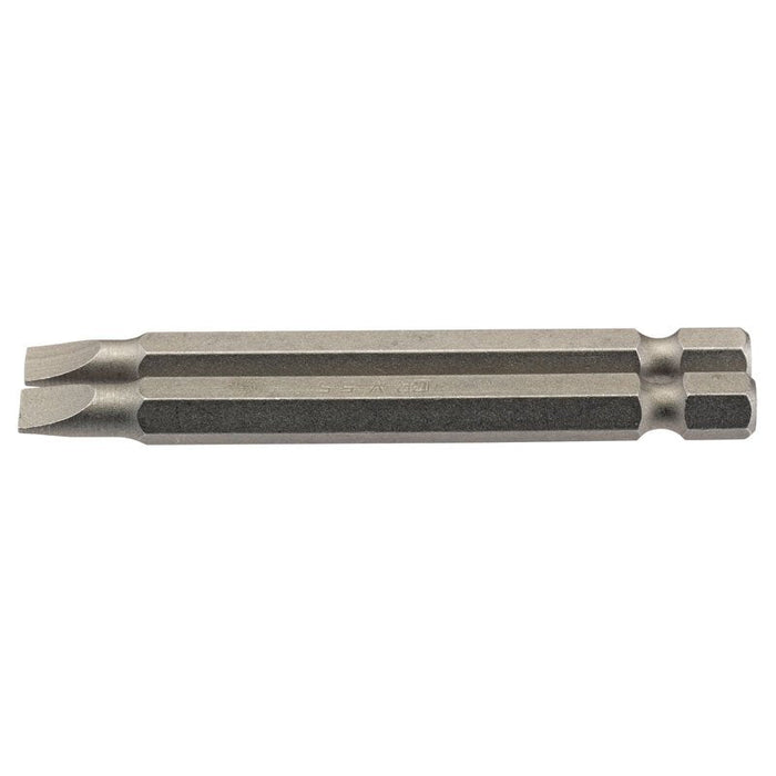 Draper Tools 5.5mm 1/4 Hex. Plain Slot Insert Bit 75mm Long x 2