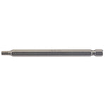 Draper Tools 4mm 1/4 Hex. Hexagonal Insert Bit 100mm Long x 1