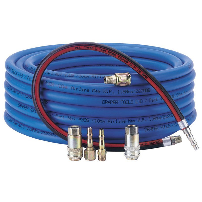 Draper Tools 3/8 Heavy Duty Air Connector Kit