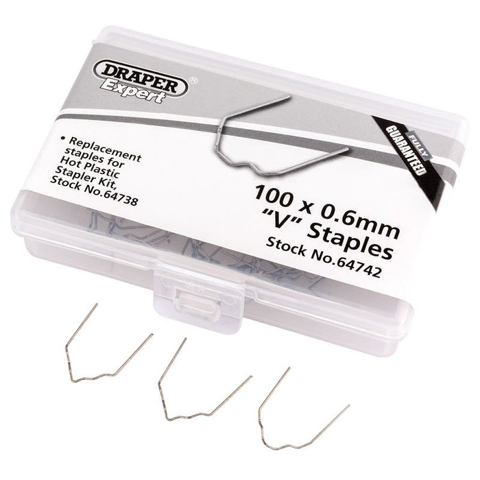 0.6mm V Staples (50)
