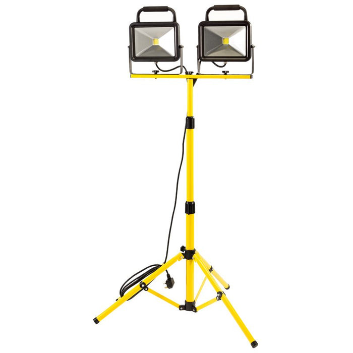 Draper Tools Twin COB LED Worklamp with Tripod (30W)