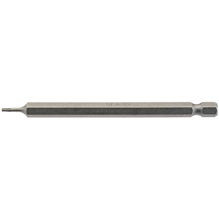 Draper Tools T6 1/4 Hex. Draper TX-STAR® Insert Bit 100mm Long x 1