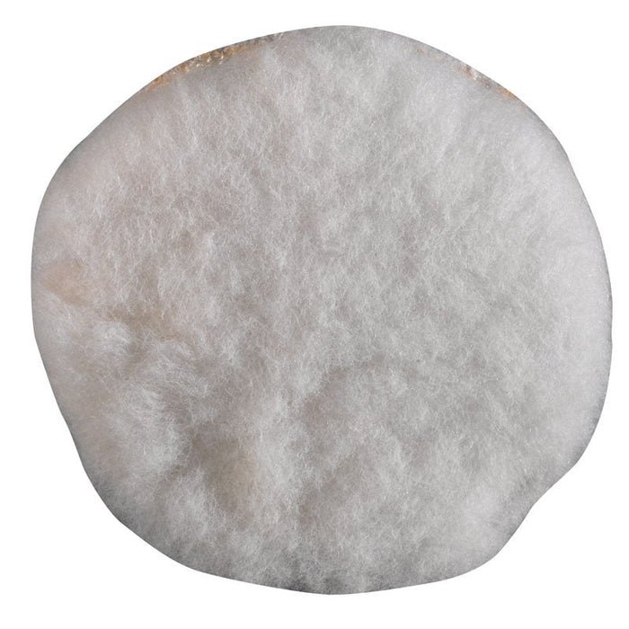 Draper Tools Hook and Loop Lambs Wool Polishing Bonnets (125mm)