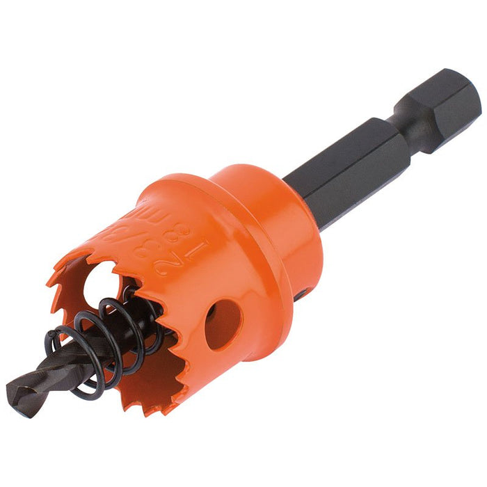 Draper Tools Expert 18mm Bi-Metal Hole Saw with Integrated Arbor