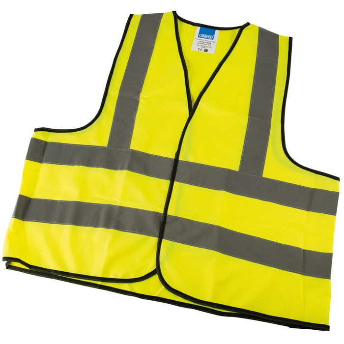 Draper Tools High Visibility Traffic Waistcoat to EN471 Class 2L