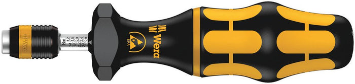 Wera Series 7400 ESD Adjustable Torque Screwdriver 10.0-34.0 Ncm 074780