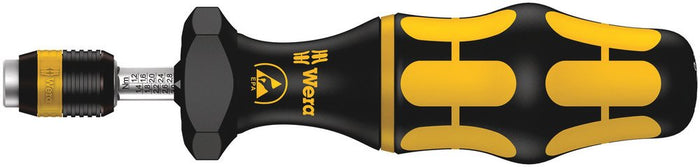 Wera Series 7400 ESD Adjustable Torque Screwdriver 11-29 in-lbs 074734