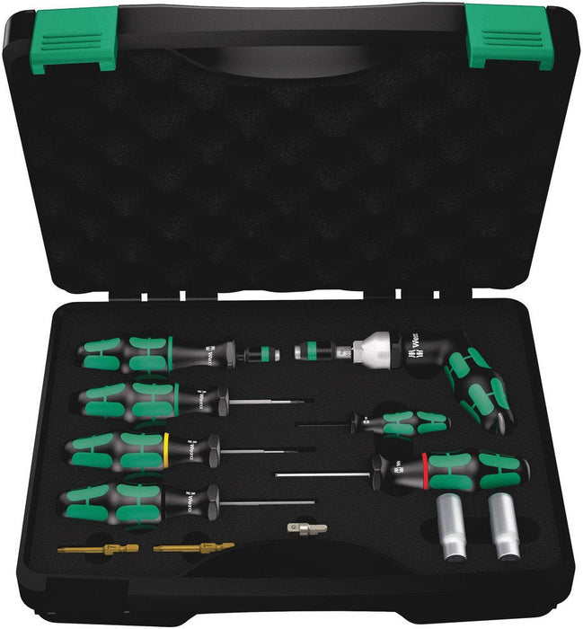 Wera 7443/12 Assembly Set For Tyre Pressure Control Systems 12 Pce 074746