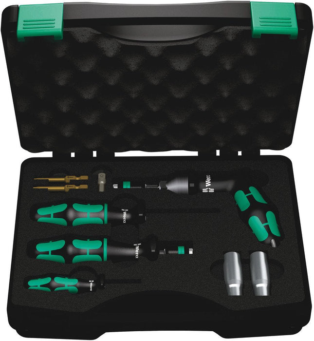 Wera 7443/61/9 Assembly Set For Tyre Pressure Control Systems 9 Pce 074745