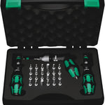 Wera 7445/46/47 Kraftform Torque Screwdriver Set 2.5-55.0 In.LBs. 27 Pce 350451