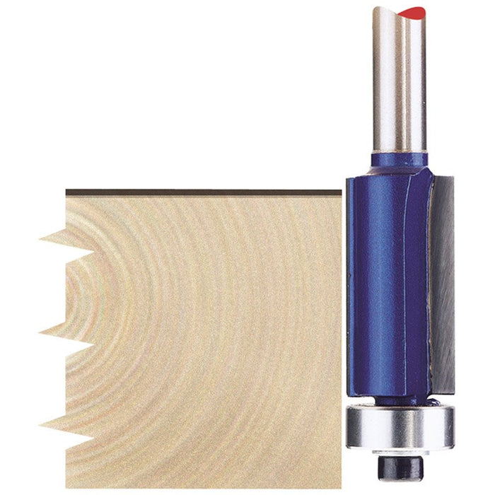 Draper Tools 1/4 Flush 12.7 x 25mm TCT Router Bit